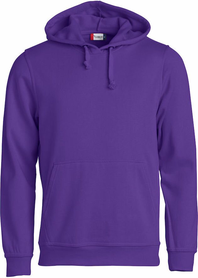 CLIQUE Basic Hoody Strong purple (44)