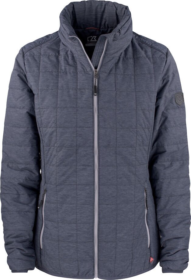 CUTTER & BUCK Rainier Jacket Ladies' Meleerattu antrasiitti sininen (586)
