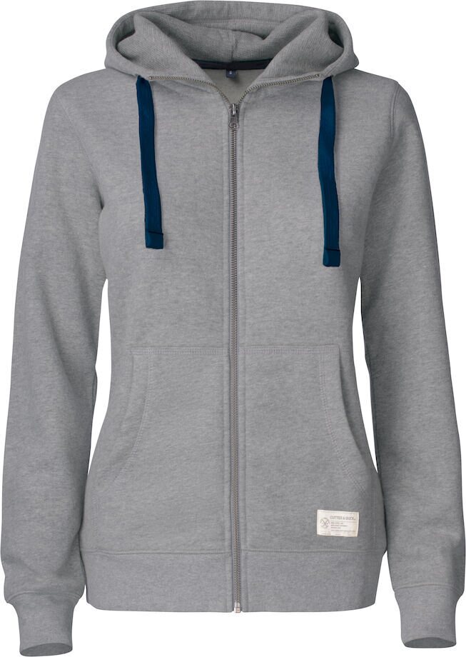 CUTTER & BUCK Twisp Hood FZ Ladies Meleerattu harmaa (95)