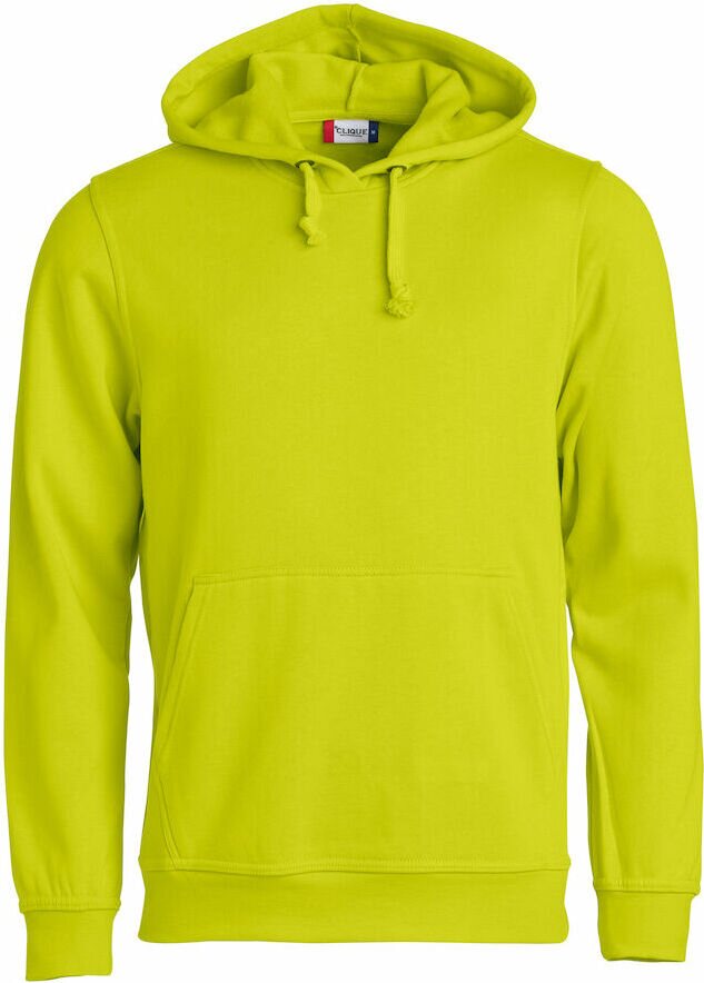 CLIQUE Basic Hoody Visibility green (600)