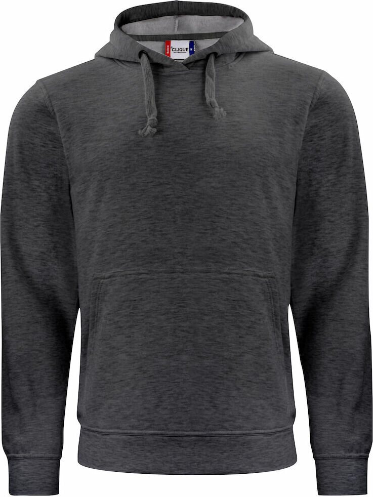 CLIQUE Basic Hoody Antracite melange (955)