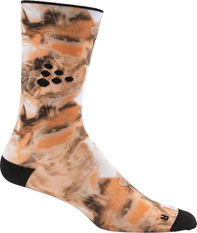 CRAFT PRO Hypervent -tulostetut juoksusukat Kalkki/Moniväri (214007)