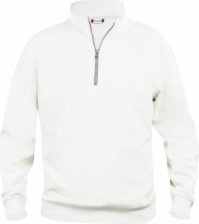 CLIQUE Basic Half Zip White (00)