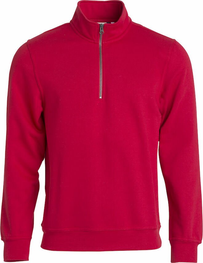 CLIQUE Basic Half Zip Red (35)