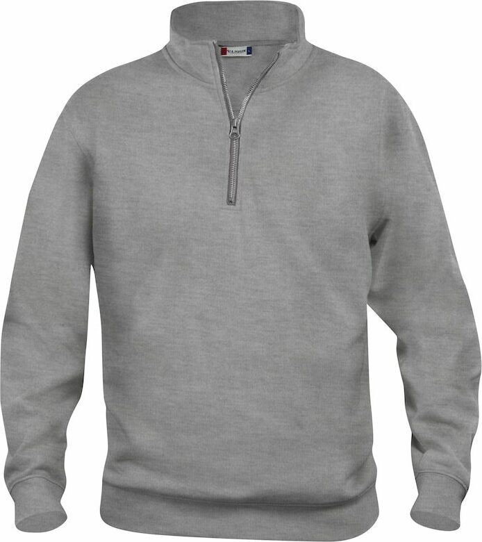CLIQUE Basic Half Zip Grey melange (95)