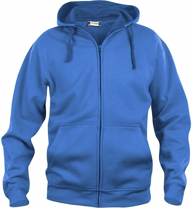 CLIQUE Basic Hoody Full zip Royal blue (55)