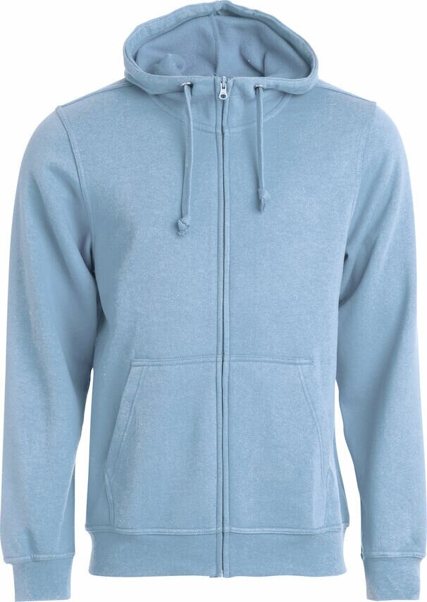 CLIQUE Basic Hoody Full zip Light blue (57)
