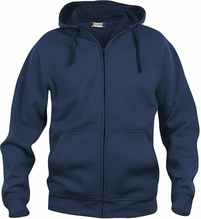 CLIQUE Basic Hoody Full zip Dark navy (580)