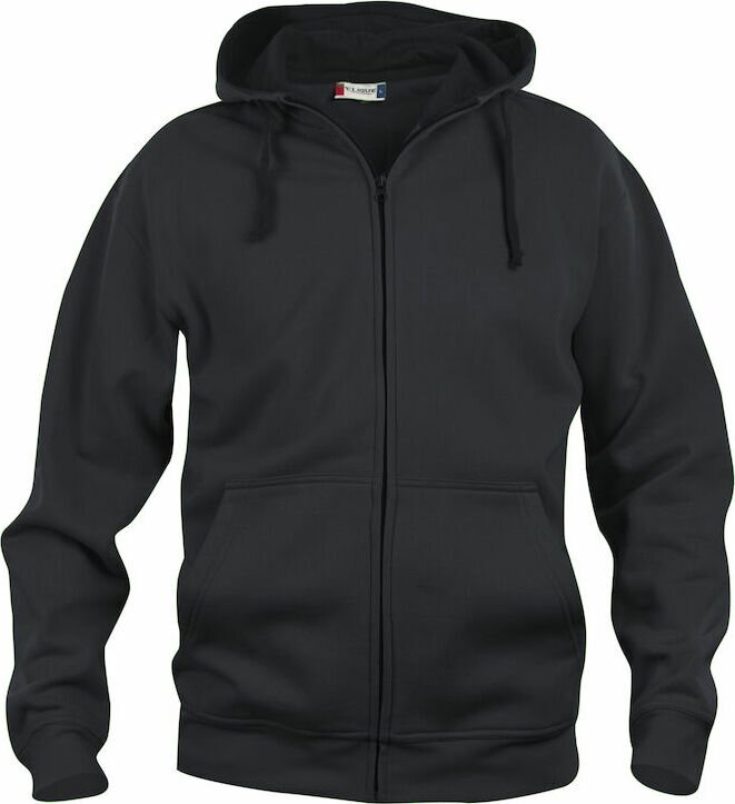 CLIQUE Basic Hoody Full zip Black (99)