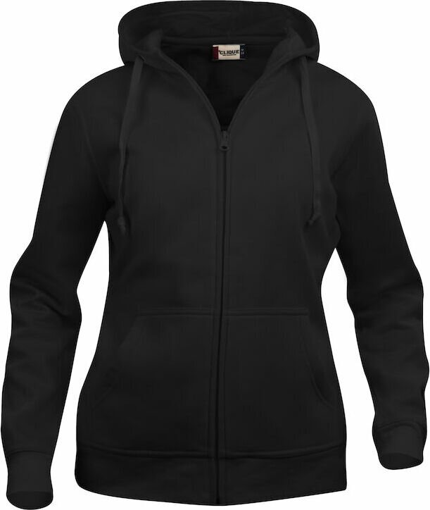 CLIQUE Basic Hoody Full zip ladies Black (99)