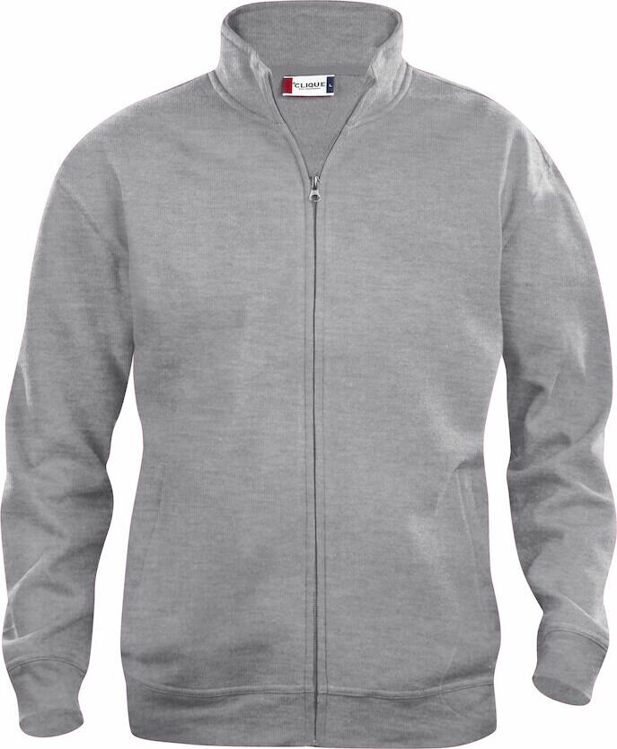 CLIQUE Basic -miesten collegepusero Meleerattu harmaa (95)