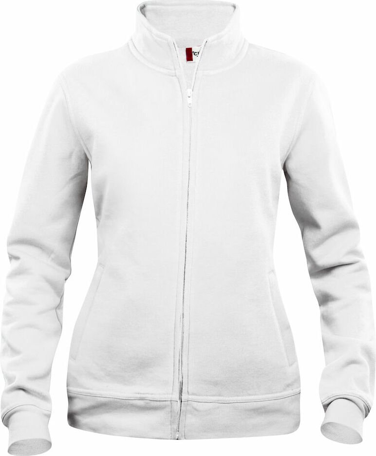 CLIQUE Basic -naisten collegepusero Valkoinen (00)