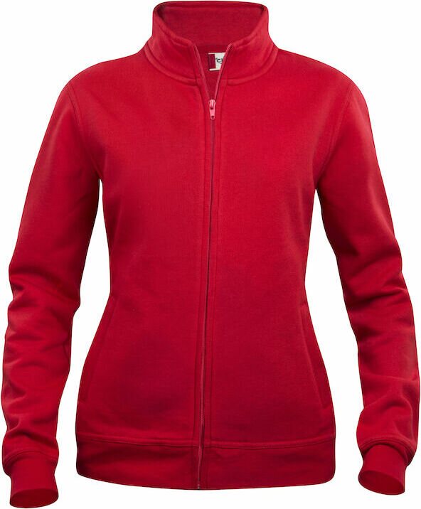 CLIQUE Basic -naisten collegepusero Punainen (35)