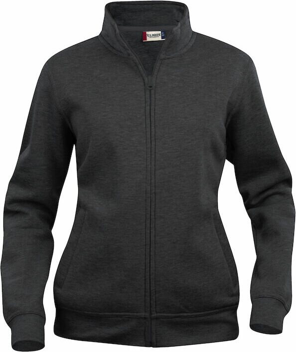 CLIQUE Basic -naisten collegepusero Meleerattu antrasiitti (955)