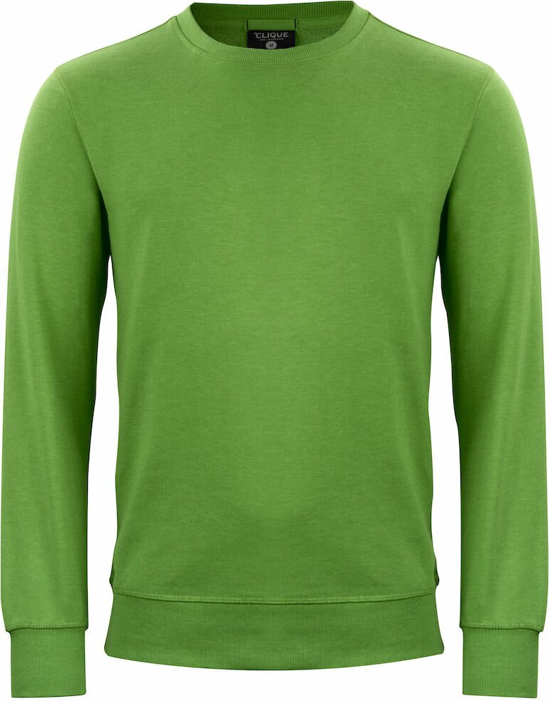 CLIQUE Classic -unisex-mallinen collegepaita Meleerattu vihreä (676)