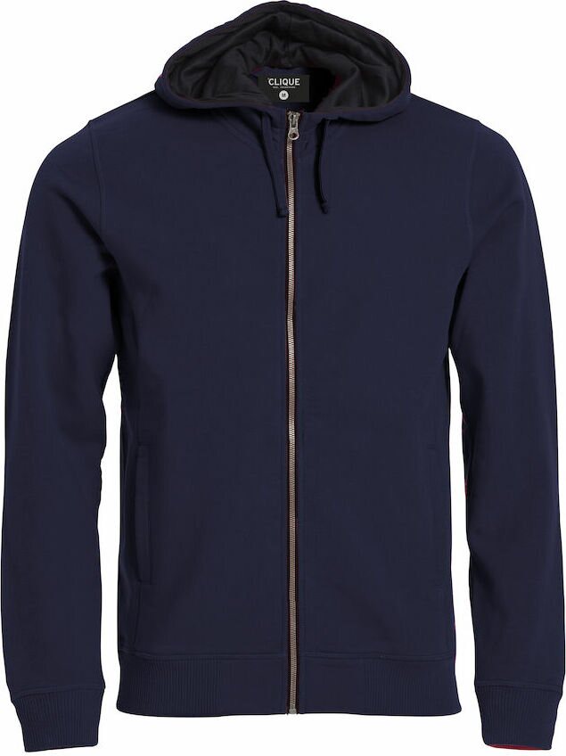 CLIQUE Classic Hoody Full Zip Dark navy (580)