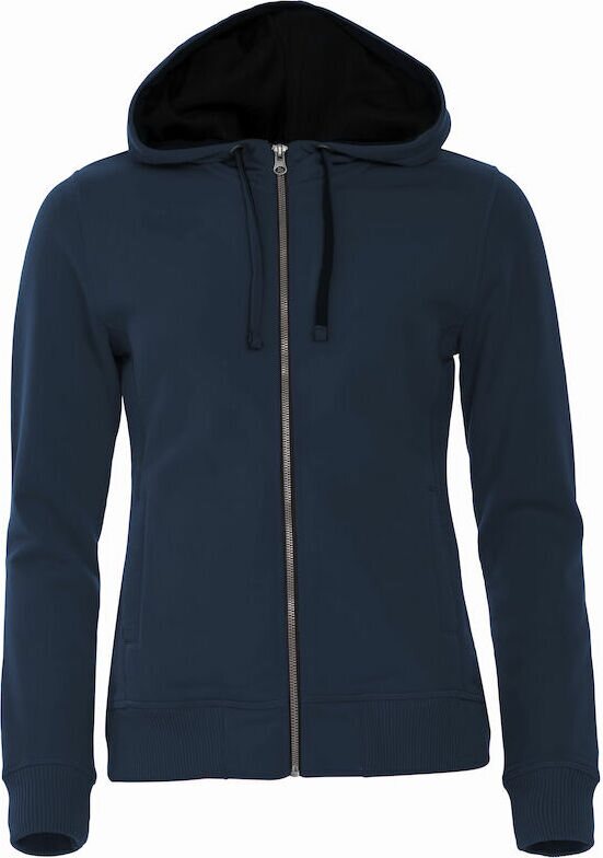 CLIQUE Classic Hoody Full Zip Ladies Dark navy (580)