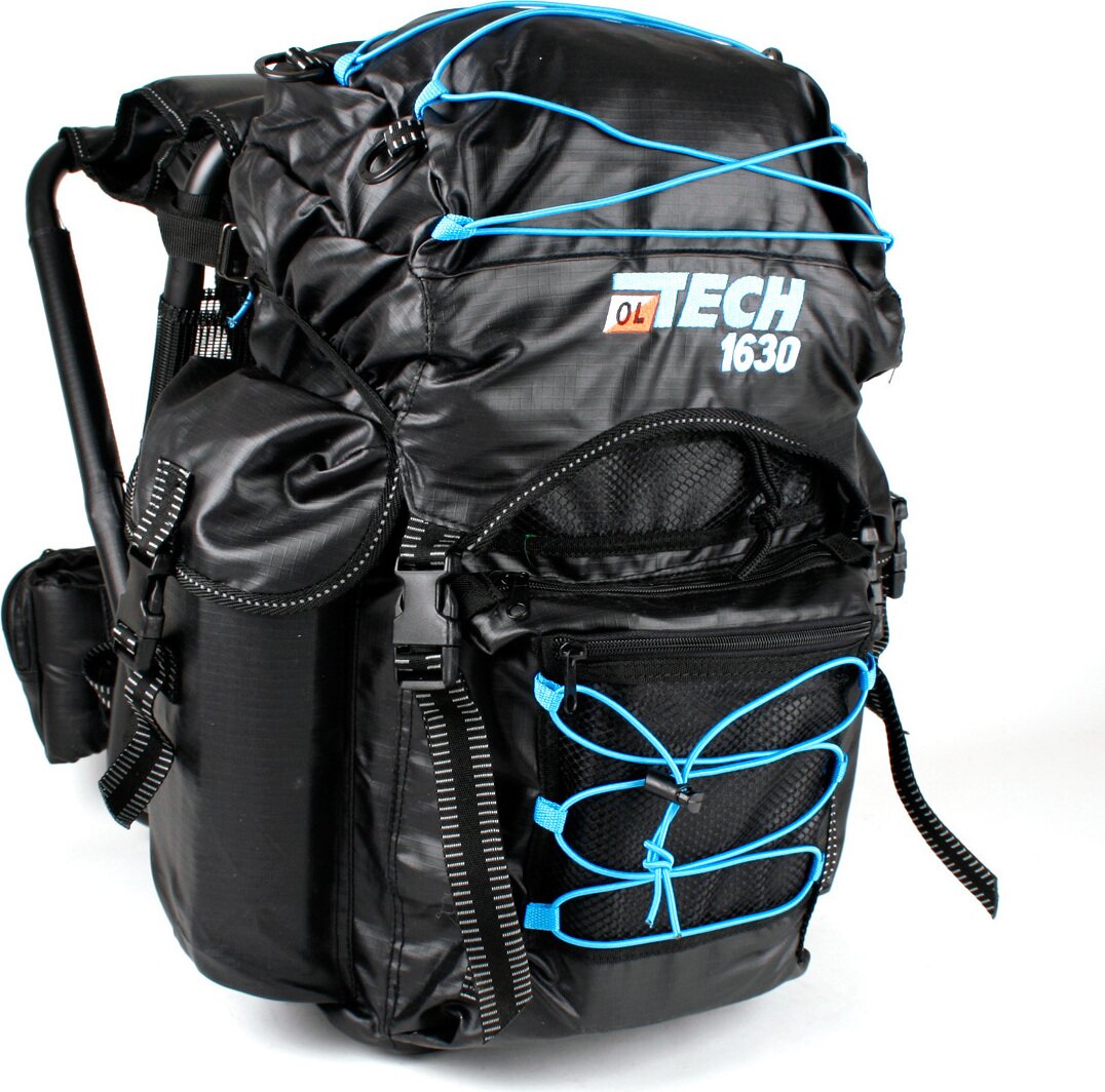 OLTECH 1630 -tuolirinkka 30L Musta/turkoosi