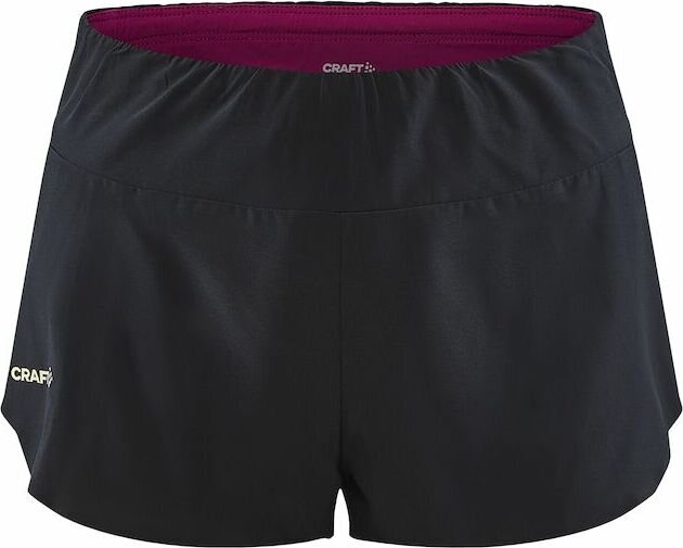 CRAFT PRO Hypervent Split Shorts W Musta/Roxo (999486)