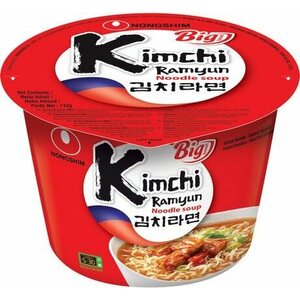 Instant Noodle Big Bowl Kimchi 112 g