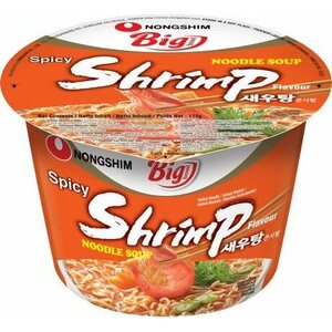 Instant Noodle Big Bowl Shrimp 115 g