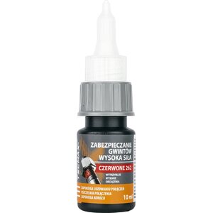 TECMAXX Nagy szilárdságú csavarrögzítő - Piros 262 - 10 ml