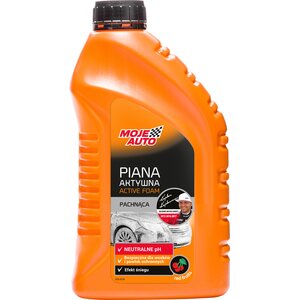 MOJE AUTO Neutraal schuimend wasmiddel – Rode vruchten 1 l