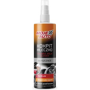 MOJE AUTO Dashboard Milk Glossy – Czarny, 300 ml