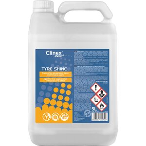 CLINEX EXPERT+ Tyre Shine - Środek do nabłyszczania opon i pielęgnacji gumy 5 l