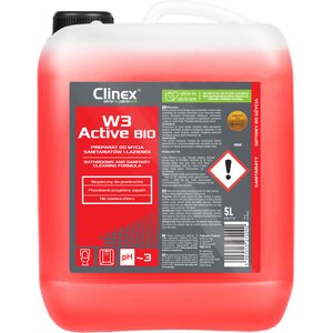 CLINEX W3 Active Bio - Čistič koupelen a sanitárních potřeb 5 l