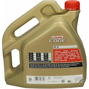 CASTROL EDGE 0W-40 4L