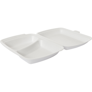 TINGSTAD Take-away laatikko, 2-lokeroa XPS 24x20x7CM, 125KPL