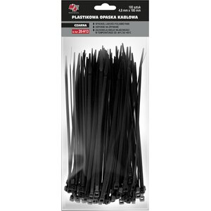 MA PROFESSIONAL Cable ties 4.8 mm x 180 mm, black, 100 pcs.