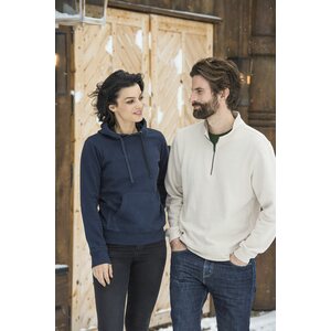 CLIQUE Basic -unisex-mallinen puolivetoketjullinen collegepaita