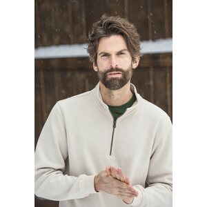 CLIQUE Basic -unisex-mallinen puolivetoketjullinen collegepaita