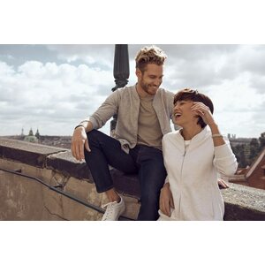 CLIQUE Premium -naisten luomu-collegetakki