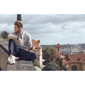 CLIQUE Premium -miesten luomu-collegetakki