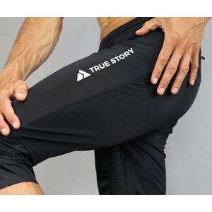 TRUE STORY Pro O-trousers 3/4 - black