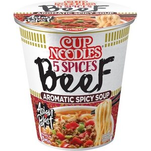 NISSIN Aromaatne vürtsikas veiselihamaitseline kiirnuudlisupp 63 g