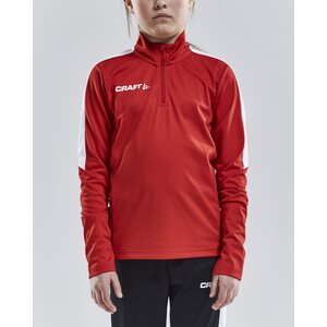 CRAFT Progress Halfzip Ls Tee Jr