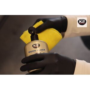 K2 BONO BLACK - Mustavaha puskureille ja kumille 250ML