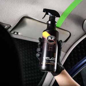 K2 VELOR PRO -sisäkaton ja verhoilun puhdistusaine 1L