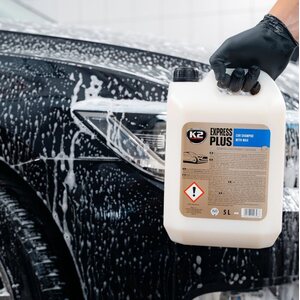 K2 EXPRESS PLUS - Car shampoo with wax 5 l
