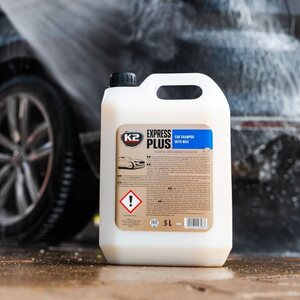 K2 EXPRESS PLUS - Car shampoo with wax 5 l