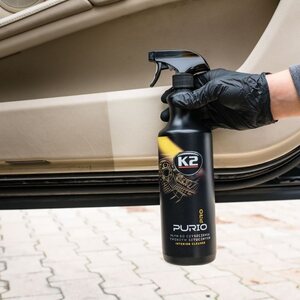 K2 PURIO PRO - Muovi, vinyyli- ja kumiosien puhdistusaine 1L