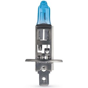 PHILIPS WhiteVision Ultra +60% H1-halogeenipolttimopari (kovakantinen rasia) 12V 55W P14,5s 3700K 12258WVUSM