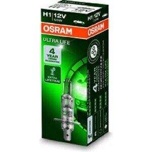 OSRAM Λαμπτήρας αλογόνου Ultra Life H1, μεγάλης διάρκειας (64150ULT)