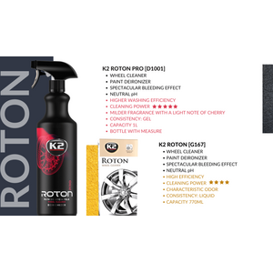 K2 ROTON PRO -vanteenpuhdistusaine 1L
