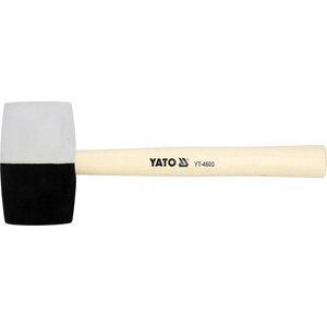 YATO Kumivasara musta/valkoinen