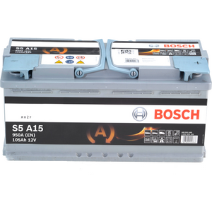 BOSCH S5 A15 AGM Startbatteri – 12V 105Ah 950A R+